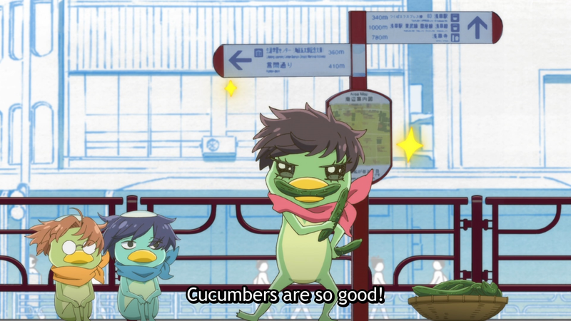 Sometimes a cucumber is just a cucumber. This probably isn’t one of those instances.